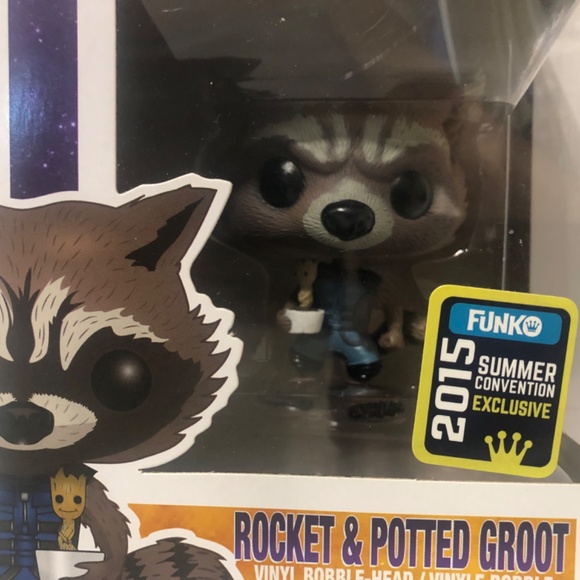 Funko Guardian of Galaxy 93 (Rocket Potted Grout) - Picture 10 of 12